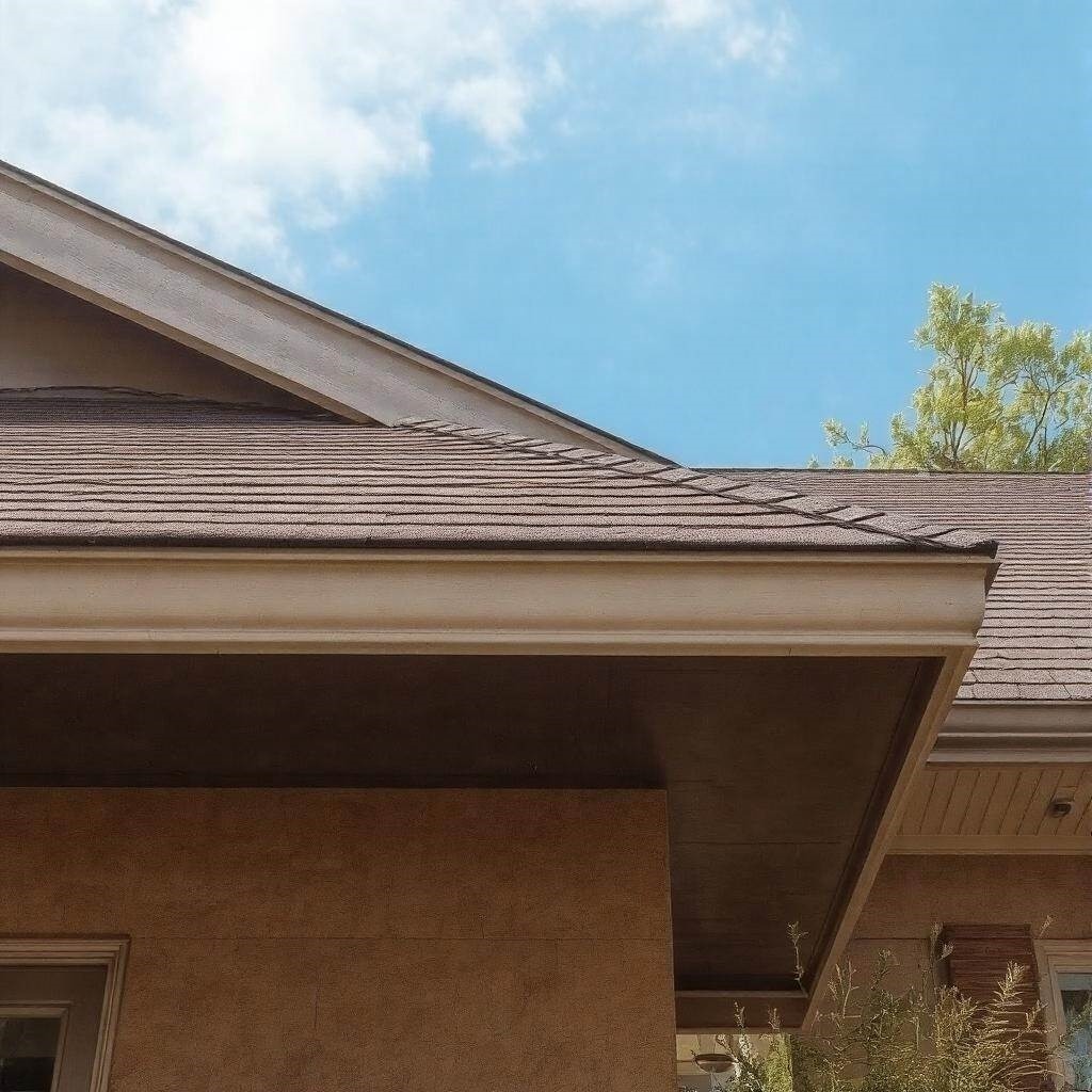 Dach z okapem w architekturze nowoczesnego domu