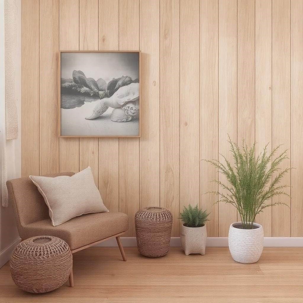 Jak rozjaśnić boazerię drewnianą w domu