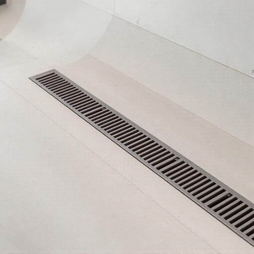 Luksusowy akcesorium łazienkowe – odpływ liniowy Vogi