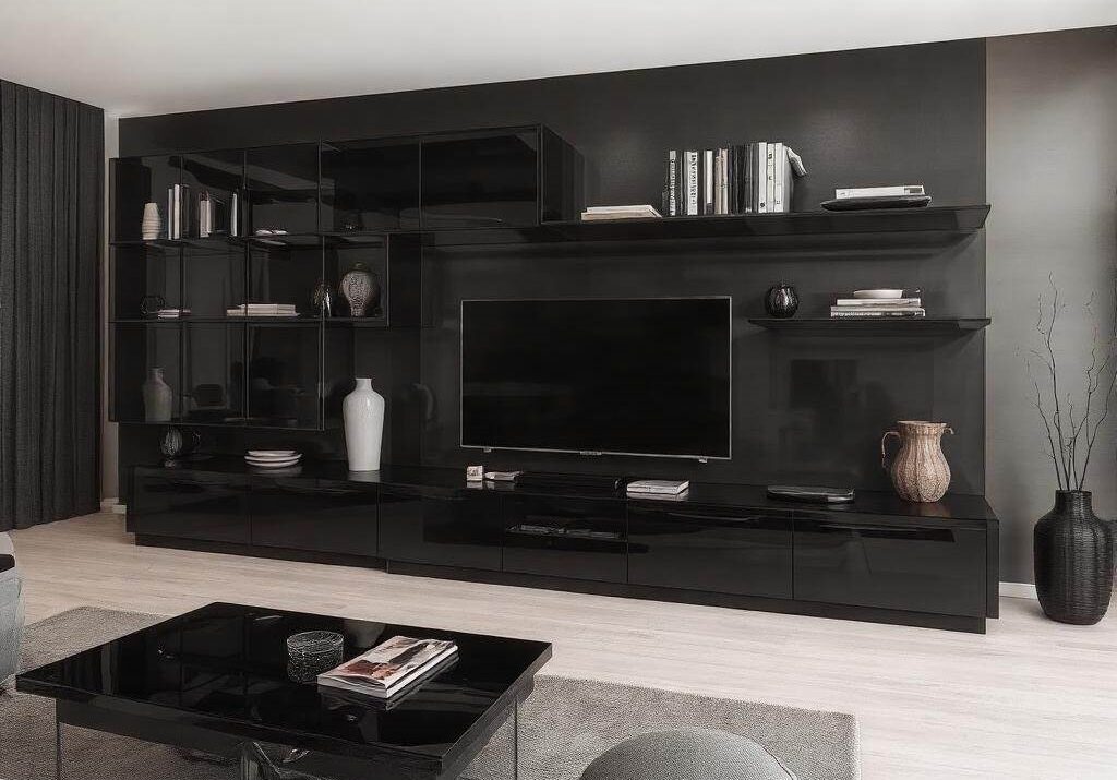Meblościanka w nowoczesnym designie