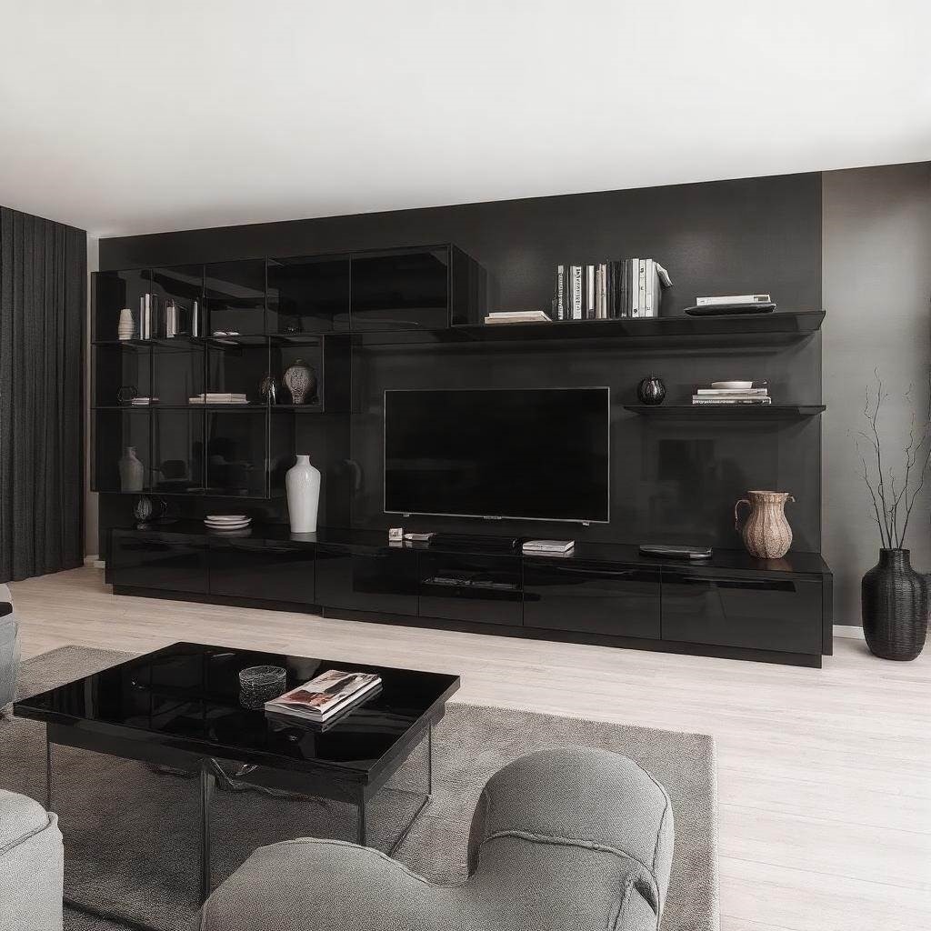 Meblościanka w nowoczesnym designie