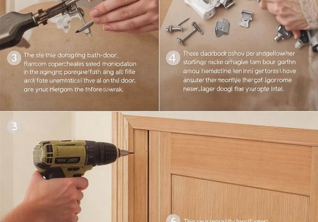 Montaż drzwi do łazienki