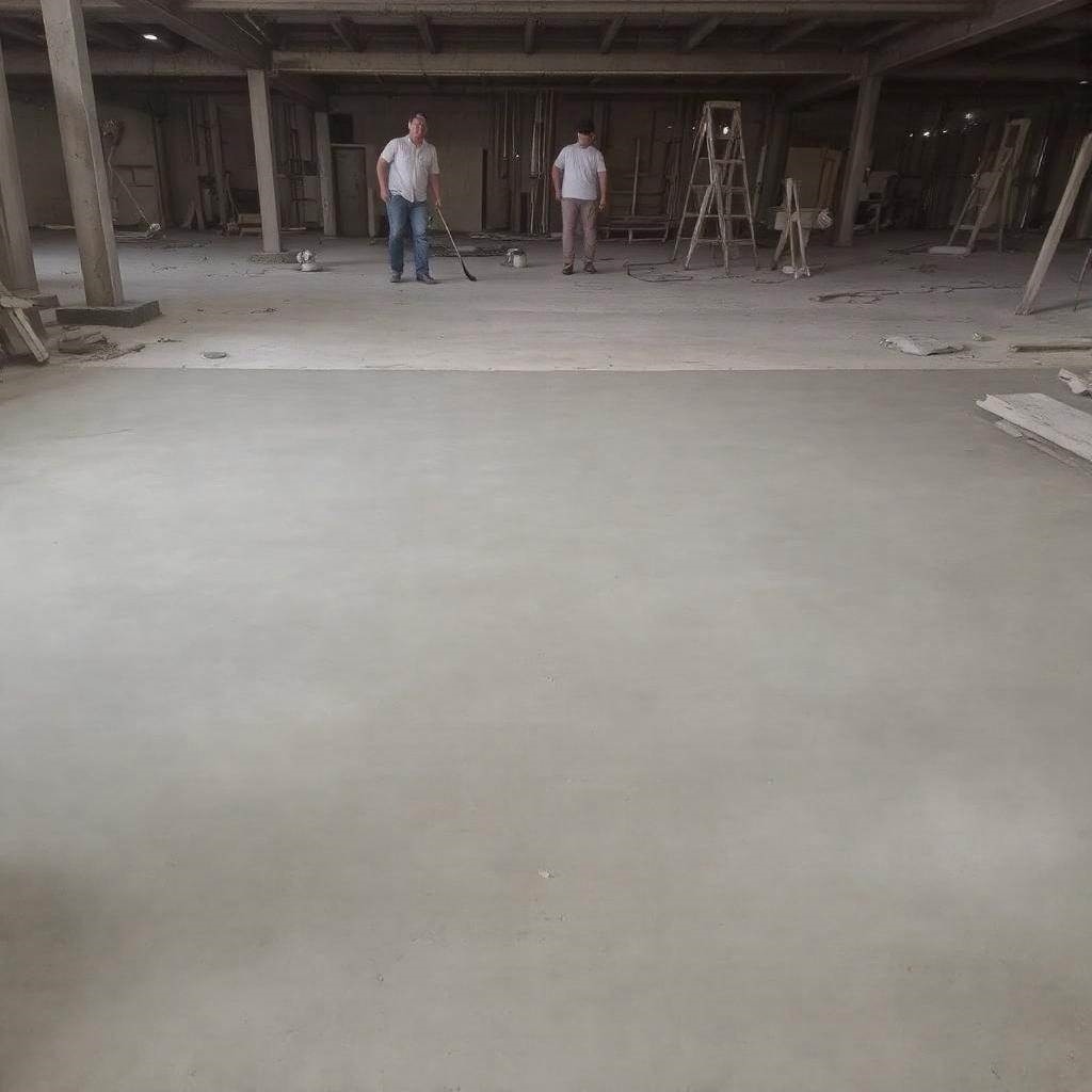 Narzędzia do montażu posadzki betonowej