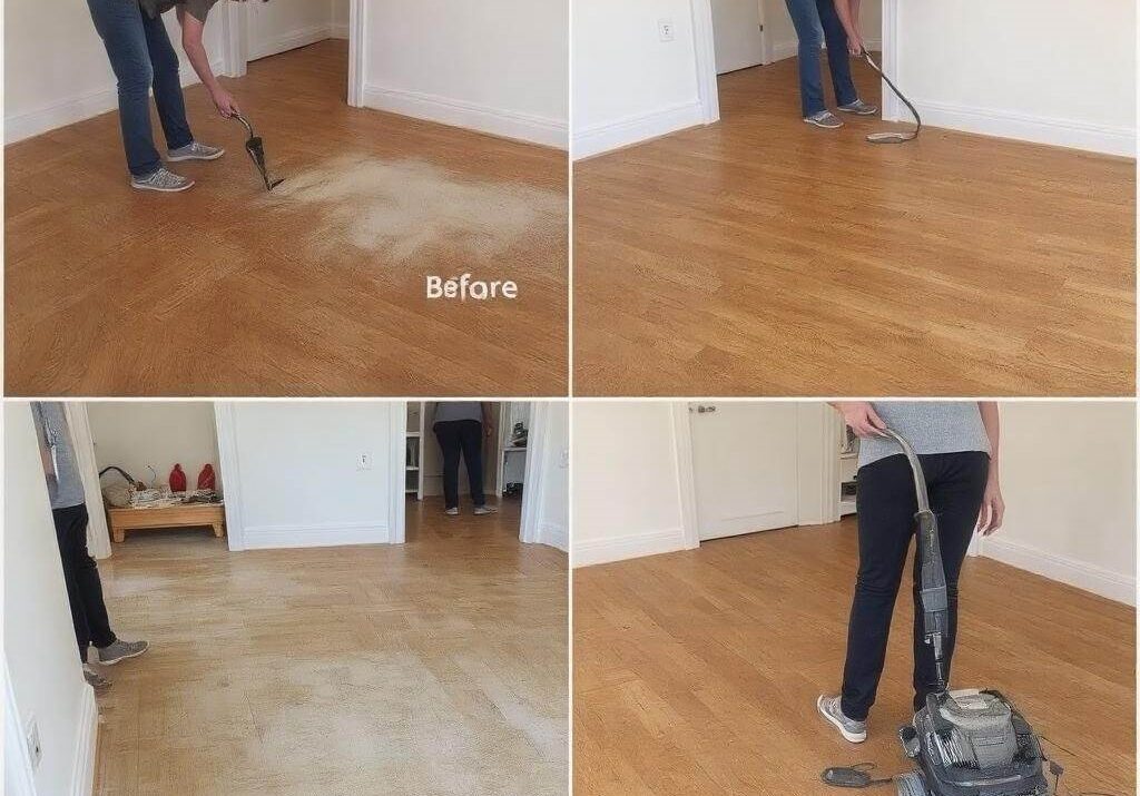 Polerowanie i lakierowanie drewnianej podłogi