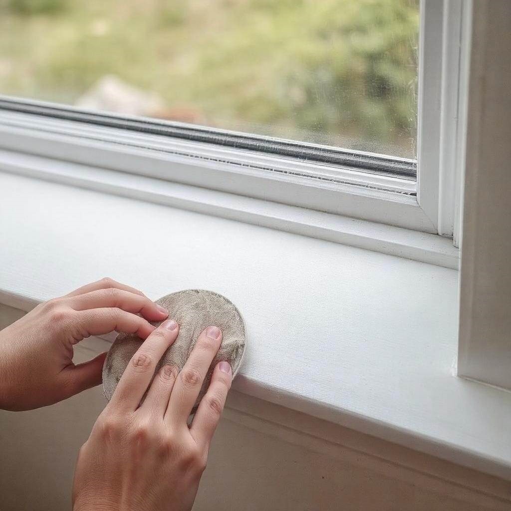 Renowacja parapetu w domu