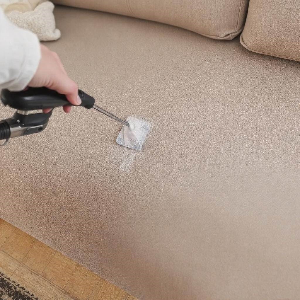 Sofa po czyszczeniu
