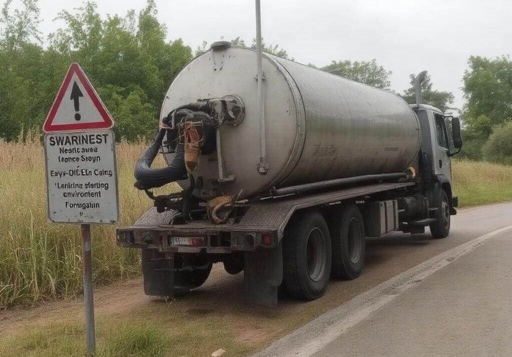 Wywóz szamba bez umowy zagrożenia