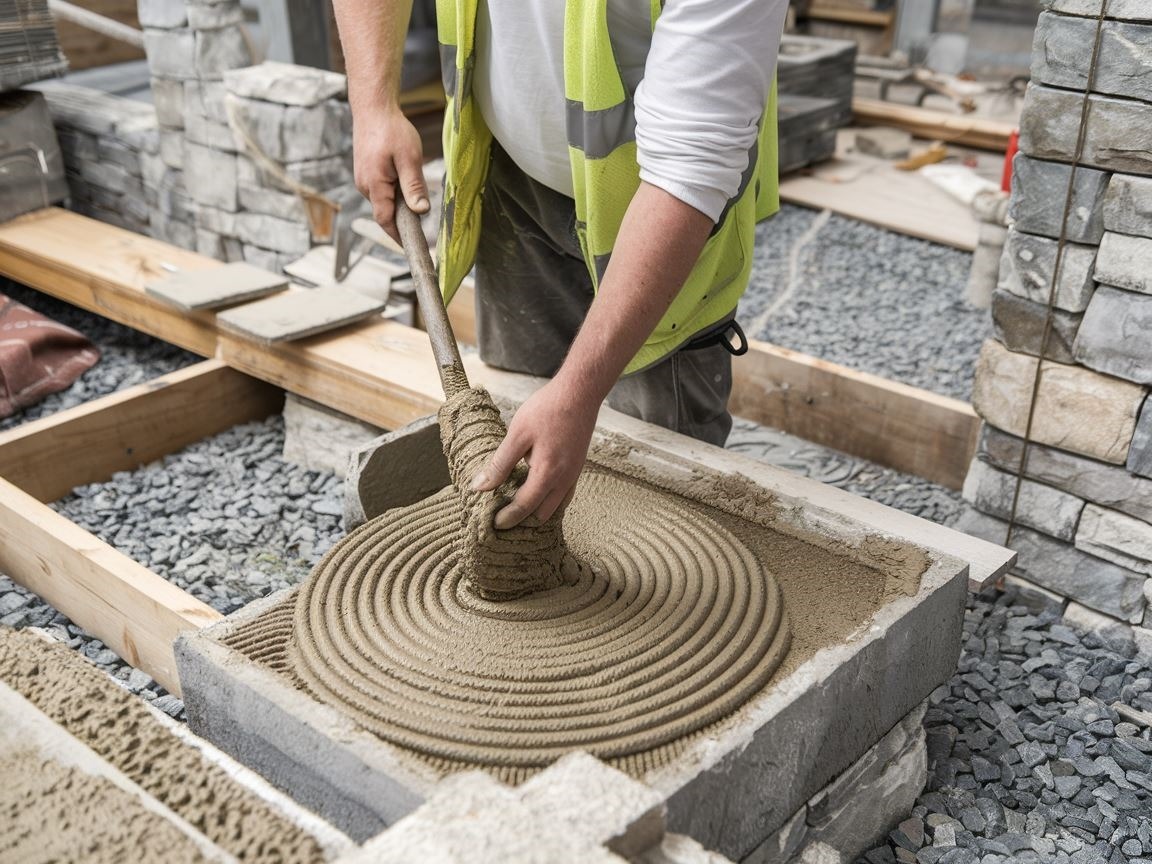 0Praktyczne wskazówki dotyczące mieszania zaprawy murarskiej