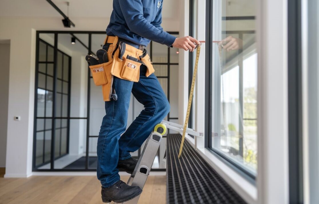 Dokładny pomiar okna przed montażem moskitiery