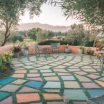 Inspirujące wzory z kolorowej kostki brukowej