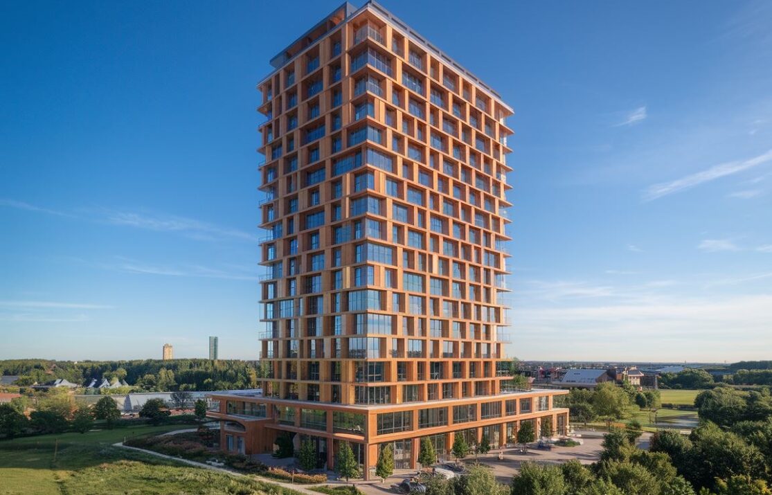 Najwyższy drewniany budynek na świecie