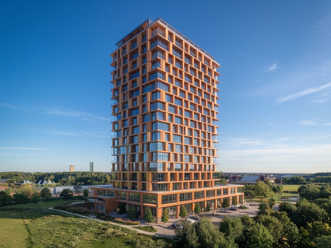 Najwyższy drewniany budynek na świecie