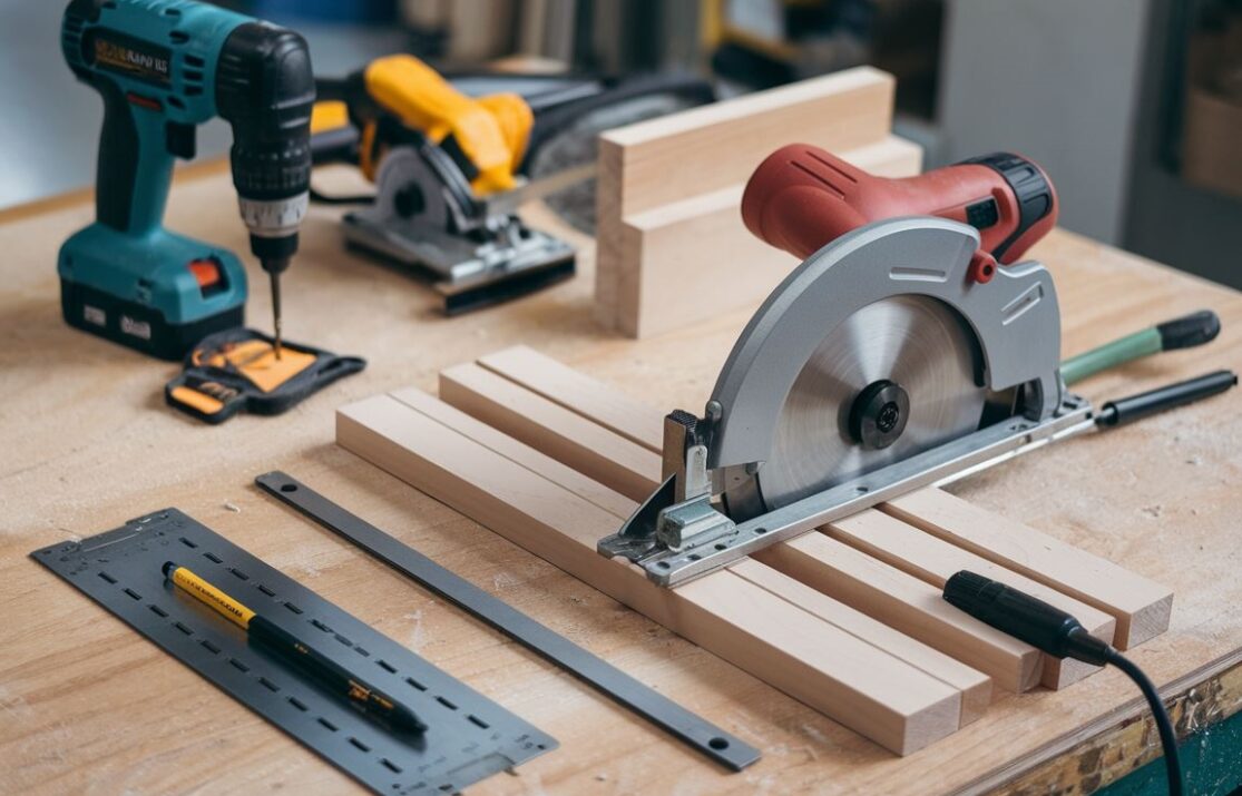 Piła stołowa DIY z piły ręcznej