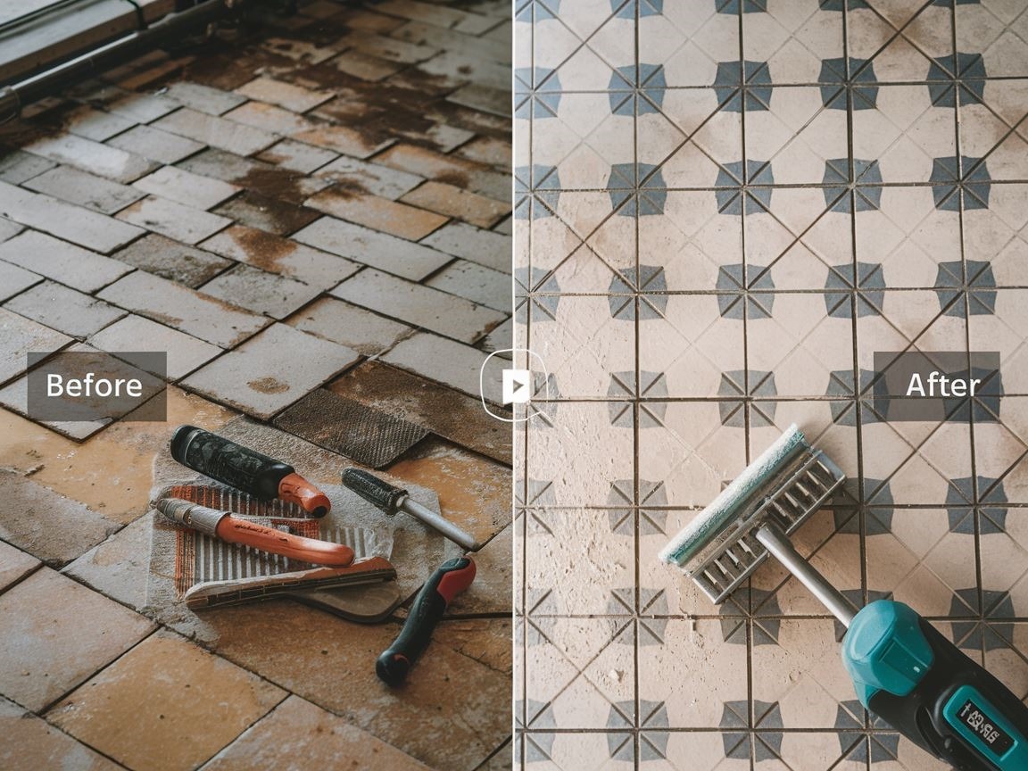 Renowacja płytek ceramicznych w domu