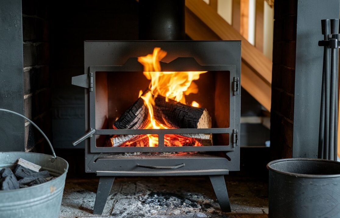 Ryzyko pożarowe przy paleniu węglem w kominku