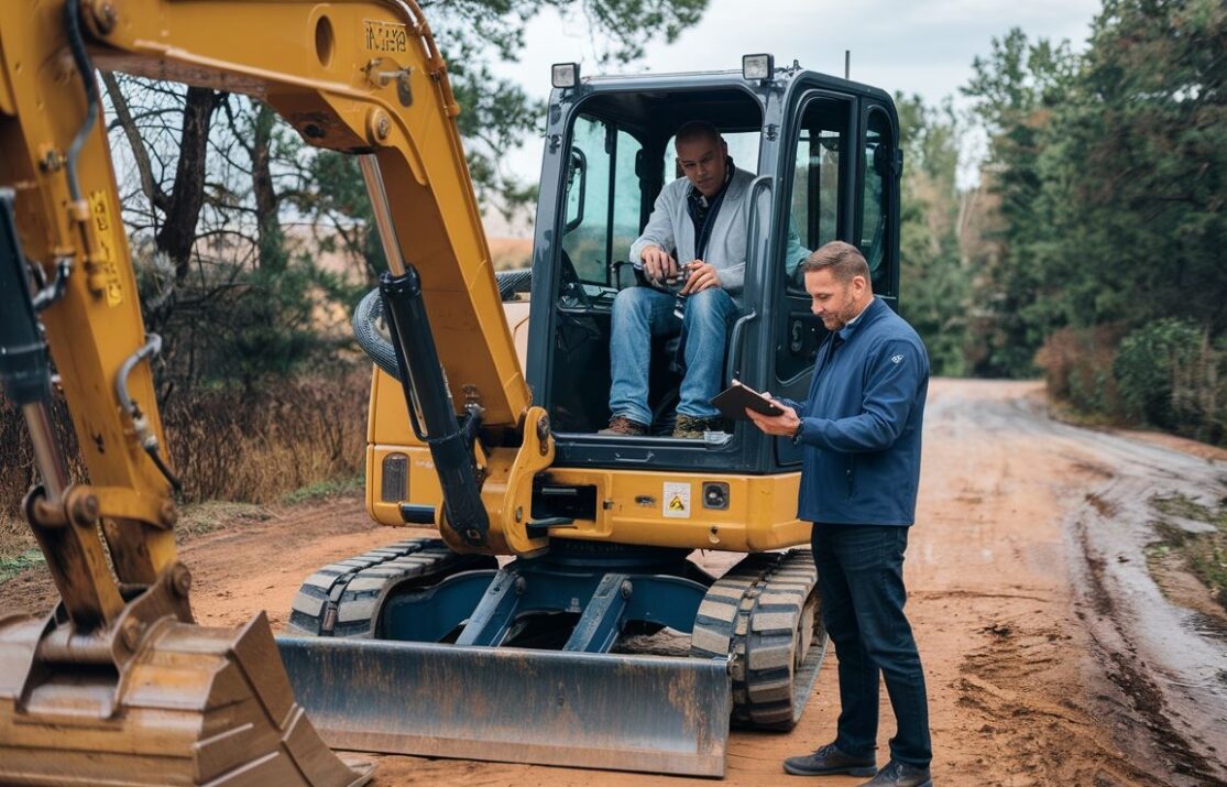 Sprawdzanie certyfikatów operatorów koparek