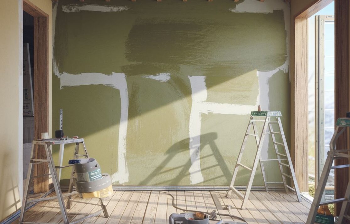 Worki z materiałami do tynkowania cementowowapiennego