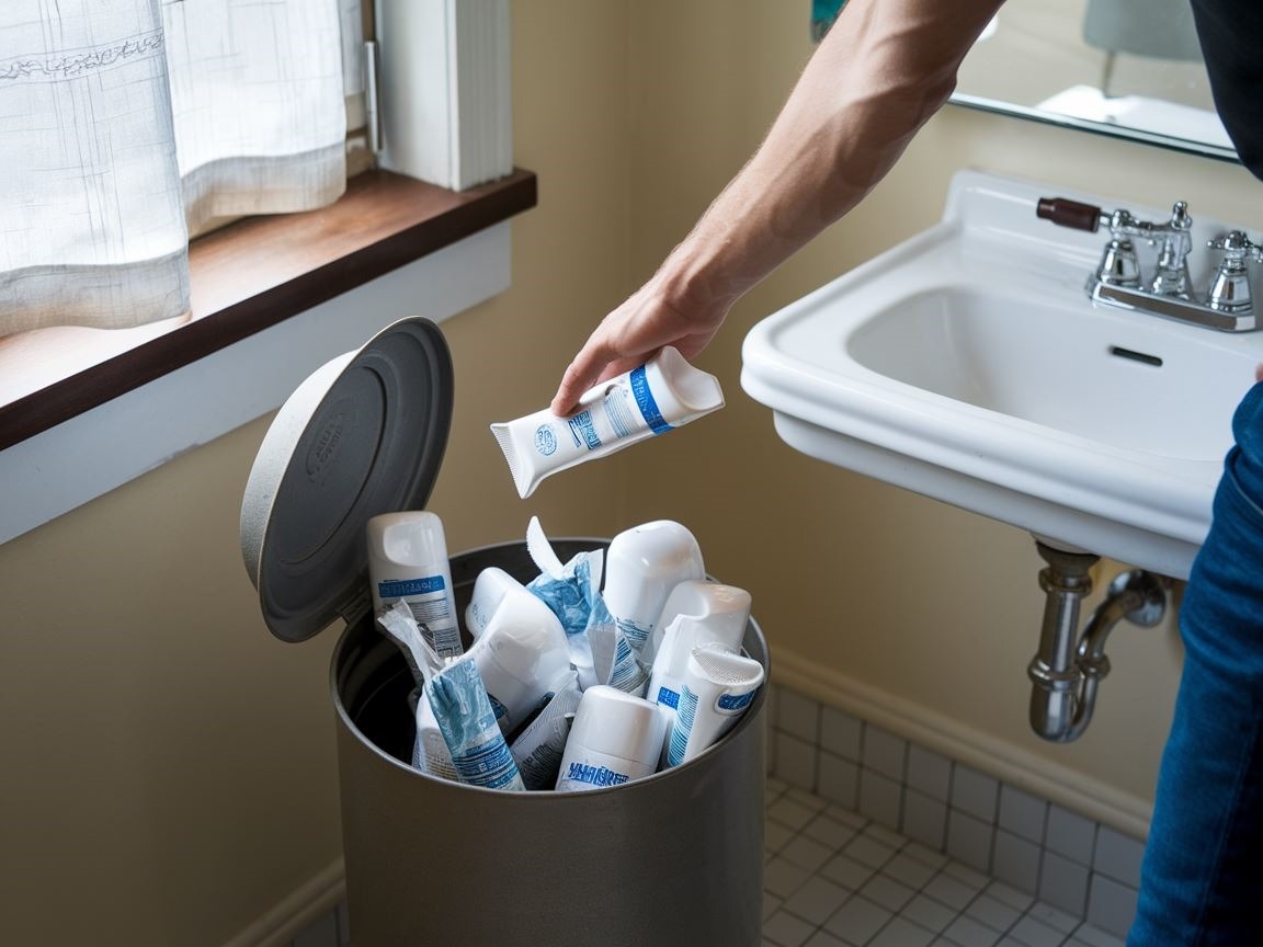Zasady segregacji odpadów dla opakowań po piance do golenia