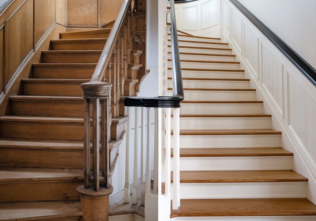 narzędzia do odnawiania schodów