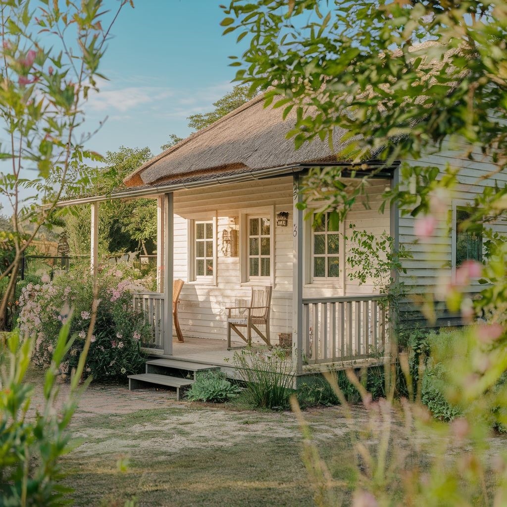narzędzia przy budowie domku