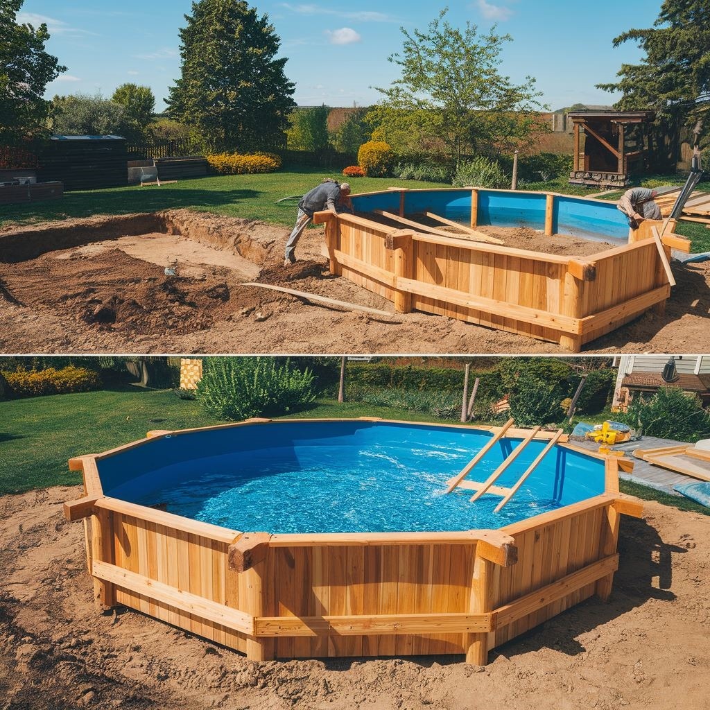 naturalne deski basenowe