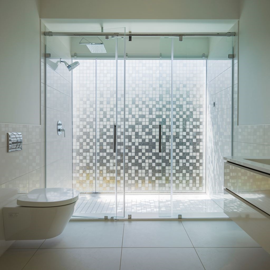 nowoczesna kabina prysznicowa bez silikonu